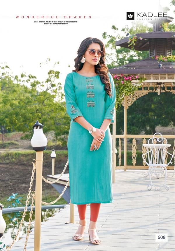 Kadlee Kashish Rayon Designer Exclusive Kurti Collection